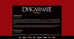 Desktop Screenshot of dyscarnate.com