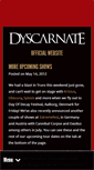 Mobile Screenshot of dyscarnate.com